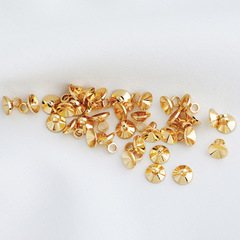 14k包みの金は針の真珠の帽子を持っていません。