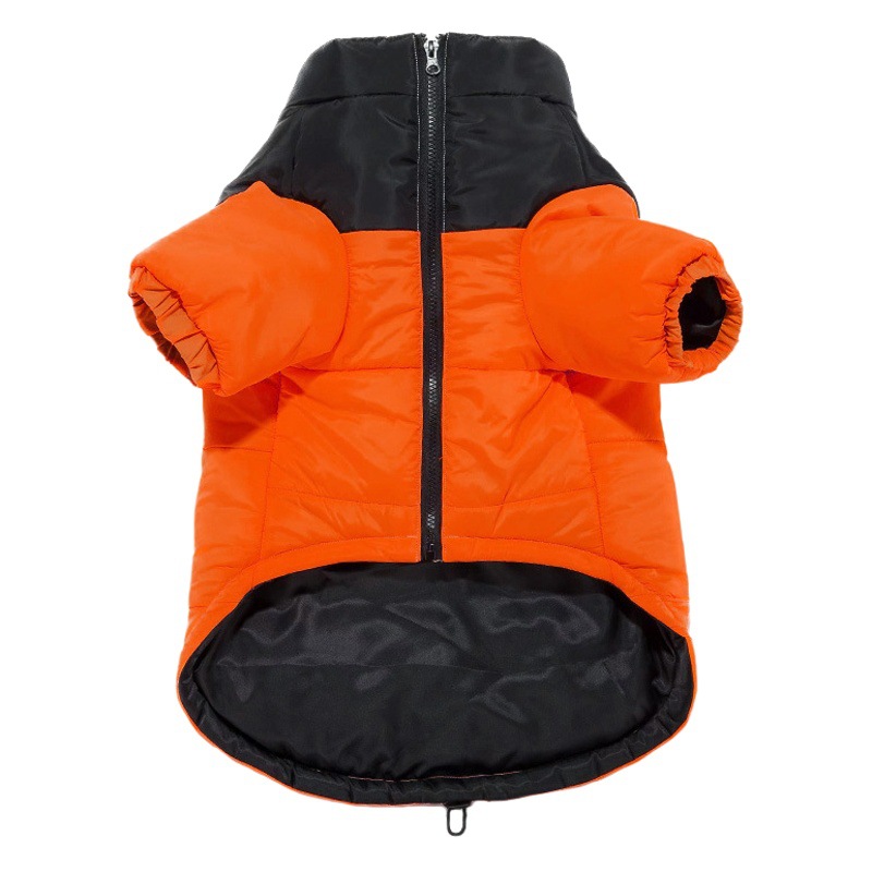 Amazon Otoño e Invierno ropa para mascotas ropa de cubo francés ropa de perro a prueba de viento engrosada perro ropa de algodón acolchado al por mayor