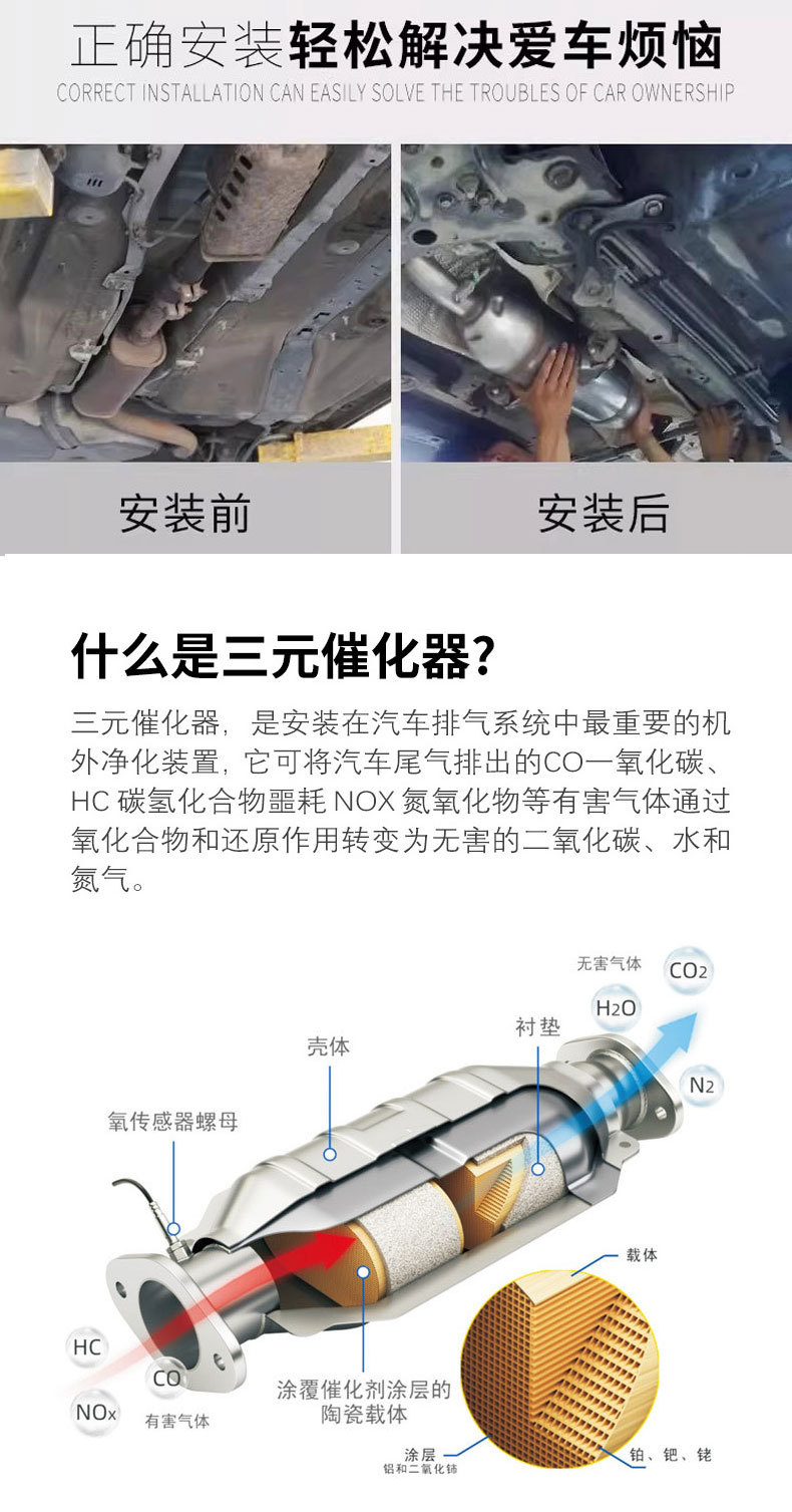 Cross-Border Supply of Three-Way Catalytic Converters Suitable for Chevrolet Cruze 1.8L Catalytic Converter Exhaust Manifold