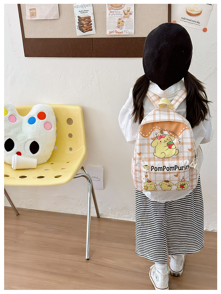 2024 New children's backpack, cartoon kindergarten schoolbag, large capacity, versatile for girls, student backpack, cross-border batch undefined
