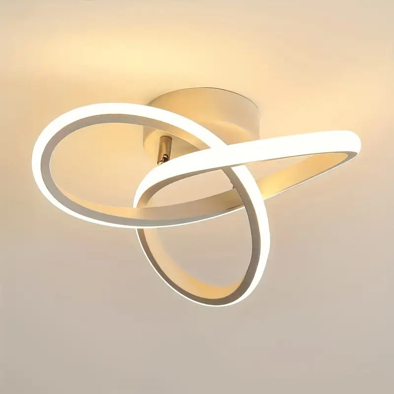 Transfronterizo Amazonas sala de estar lámpara de techo dormitorio lámpara de pasillo LED luz de atmósfera moderna simple lámpara Zhongshan al por mayor image 3