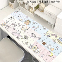小熊可爱桌垫超大办公垫女生工位桌面办公宿舍电脑高颜值鼠标垫