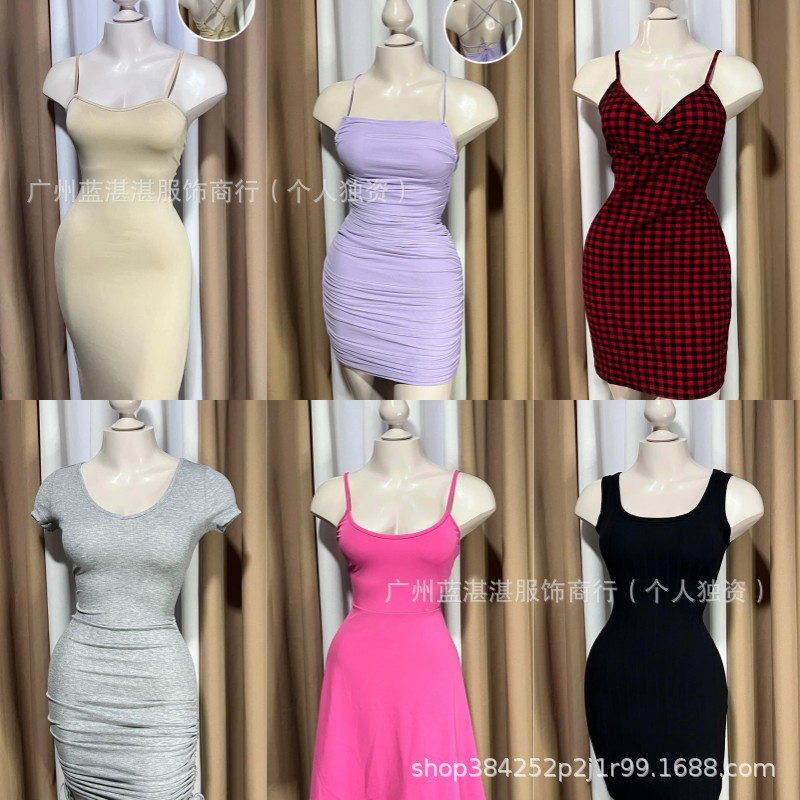 Shein venta directa de fábrica de ropa de mujer SHEIN fábrica de vestidos diversos productos de cola al por mayor a bajo precio Xiyin