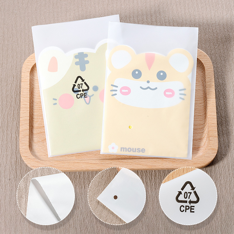スポット cpe つや消しフラットポケット肥厚包装半透明プラスチック包装袋携帯電話ケースデータケーブル自己粘着袋|undefined