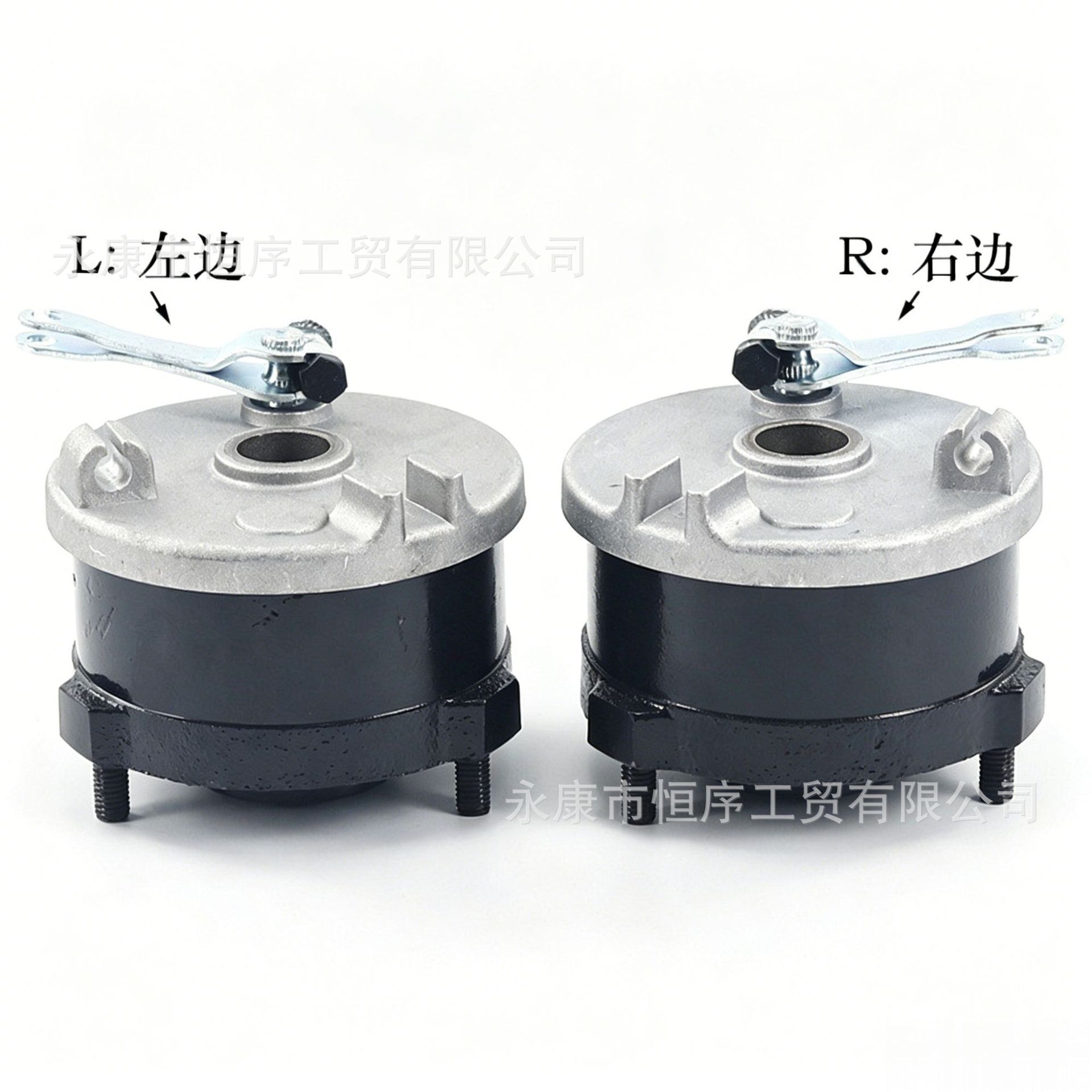 Atv Beach Vehicle Little Bull Little Dinosaur Front Brake Dual Brake Drum Brake Three-Hole 78mm Drum Brake