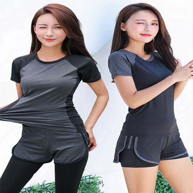 suit motion suit Two piece set leisure time suit Women's wear new pattern Fitness wear Yoga suit suit