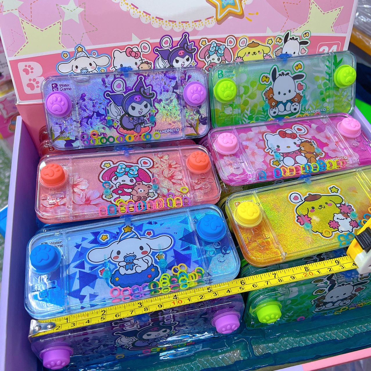 Sanrio, кольца, квадратная игрушка