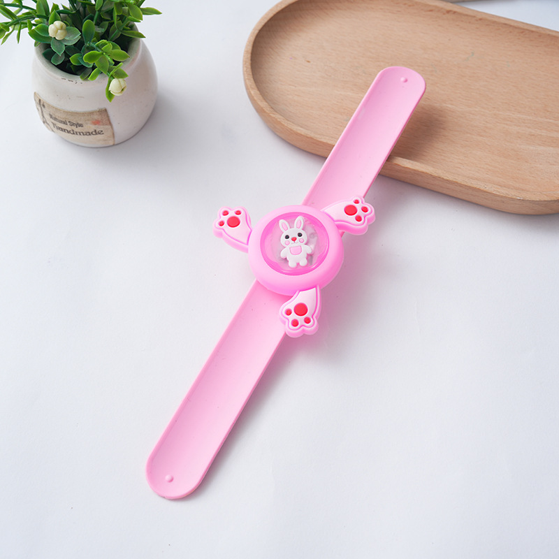 Nuevo flash, lindo artefacto de juego, planta, aceite esencial, pulsera de anillo, giroscopio giratorio brillante, adulto, niño