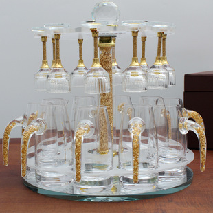 Crystal White Wine Glass, Accessible Luxury, High-End Glass, High-End Two-Ounce Wine Dispenser, Creative Wine Set, Household One-Cup Cup
