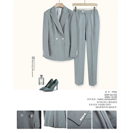 男式商务西服;职业女裤套装;男式衬衫