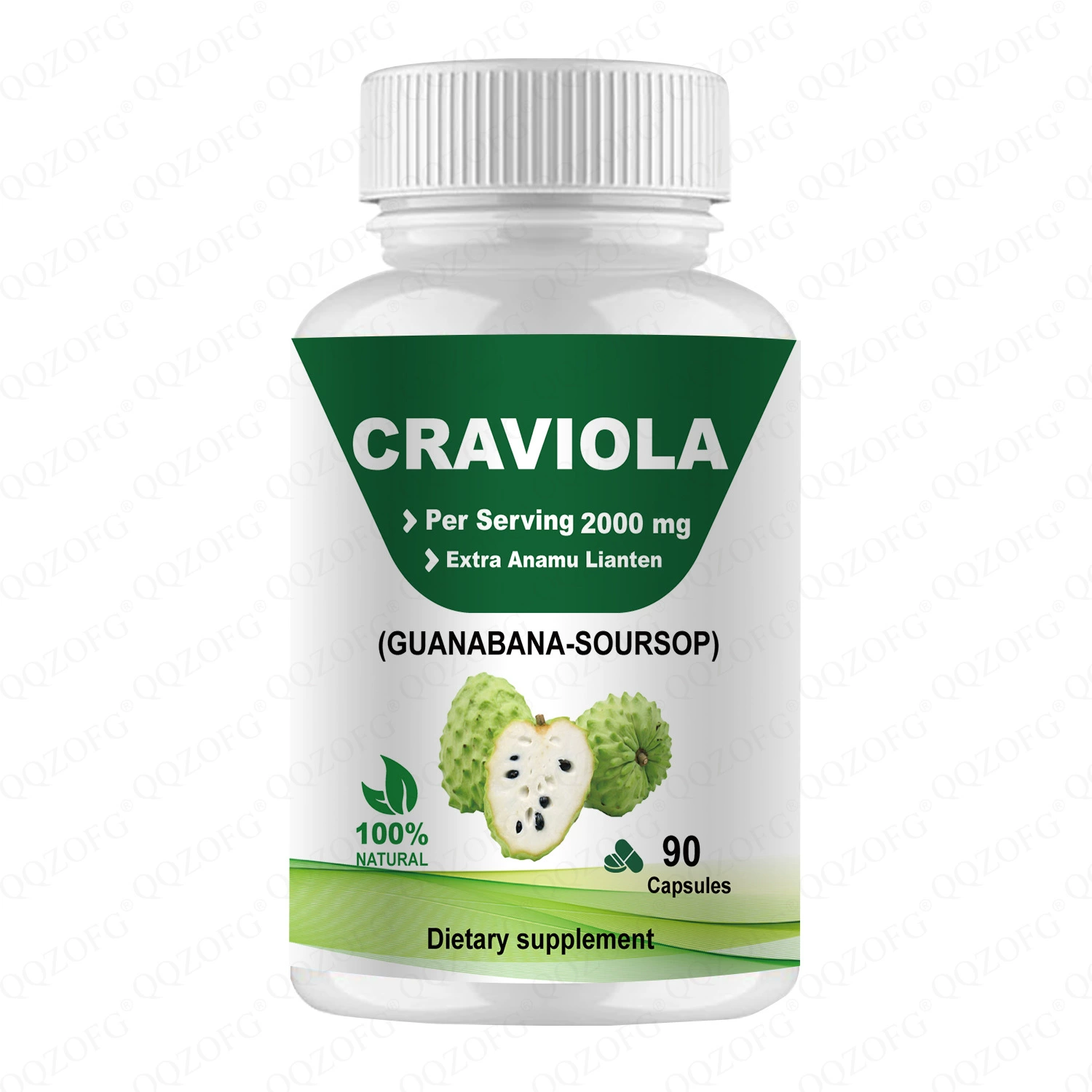 TK Amazon Горячие распродажи, спот колючий фрукт, яблоко, капсула soursop Источник производителей прямых волос O EM