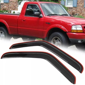 Fits 93-11 Ranger in Channel Window Visors Rain Block