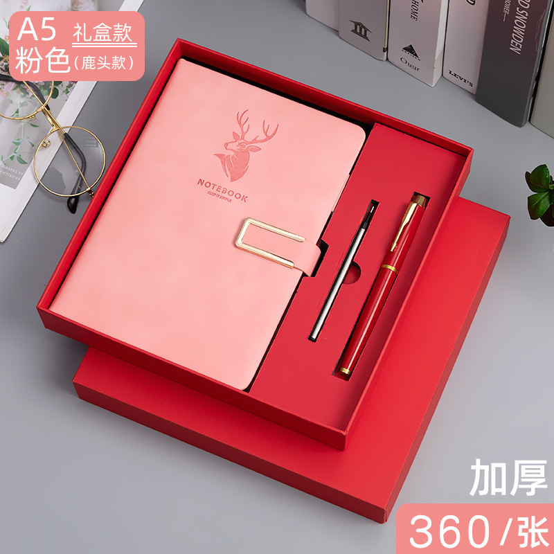 ビジネスノート a5 卸売レザーバックル付きメモ帳厚みのある高価値ノートブック b5 小さなノートブック|undefined