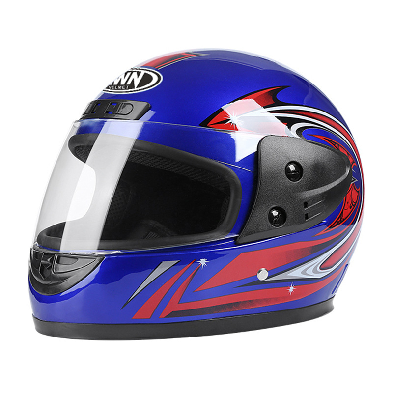 Casco exclusivo transfronterizo de coche eléctrico hombres y mujeres invierno cálido casco completo Four Seasons cubierta completa casco de seguridad de la motocicleta