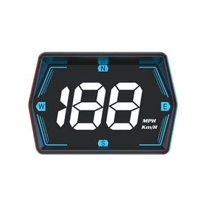 Universal car HUD head-up display Beidou GPS vehicle speed measuring instrument high-definition head-up display simple model G20