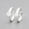 Simple ring stainless steel, accessory, 8mm, wholesale