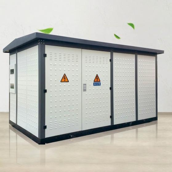 欧式美式变电站公园车站机场防锈预装式成套配电房路灯箱式变电站