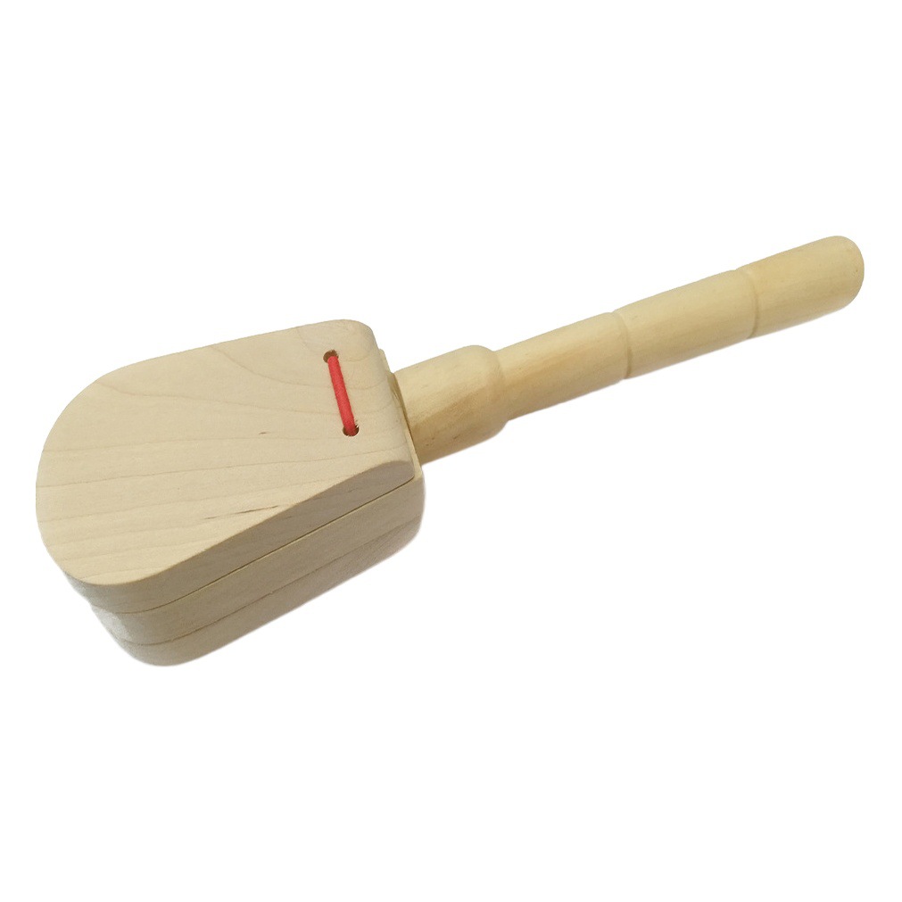 Artesanía de madera mango largo tablero de sonido Infantil Educación Temprana juguete de madera instrumento musical instrumento de percusión de sonido para niños al por mayor