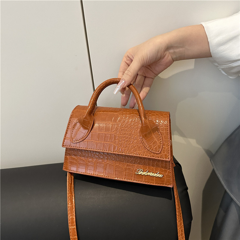 Women's Small Square Shoulder Bag Elegant French Style Crossbody_voghion.com