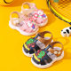 Children's Sandals Cartoon Toddler Toddler Cave Shoes Boys Baby Indoor Non-slip Soft Bottom Girls' Beach Shoes Summer