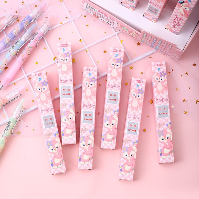 12/24pcs disney Linabell 0.5mm Blind box Gel Ballpoint Signature