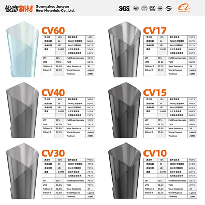 Thermal Reflective Car Window Glass Automotive Film