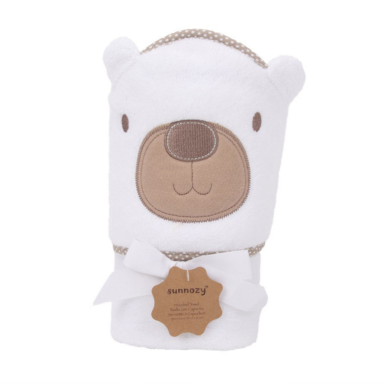 Europeo y americano ins bebé recién nacido cuatro estaciones disponibles dibujos animados animal super suave algodón absorbente no torsión Toalla de baño tejida