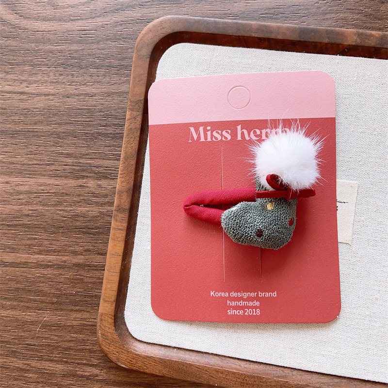 Regalo di Natale Mori ragazza colore bambini carino imbottito cotone coniglio capelli cerchio ragazza vino rosso Natale rosso amore testa corda coppia_voghion.com