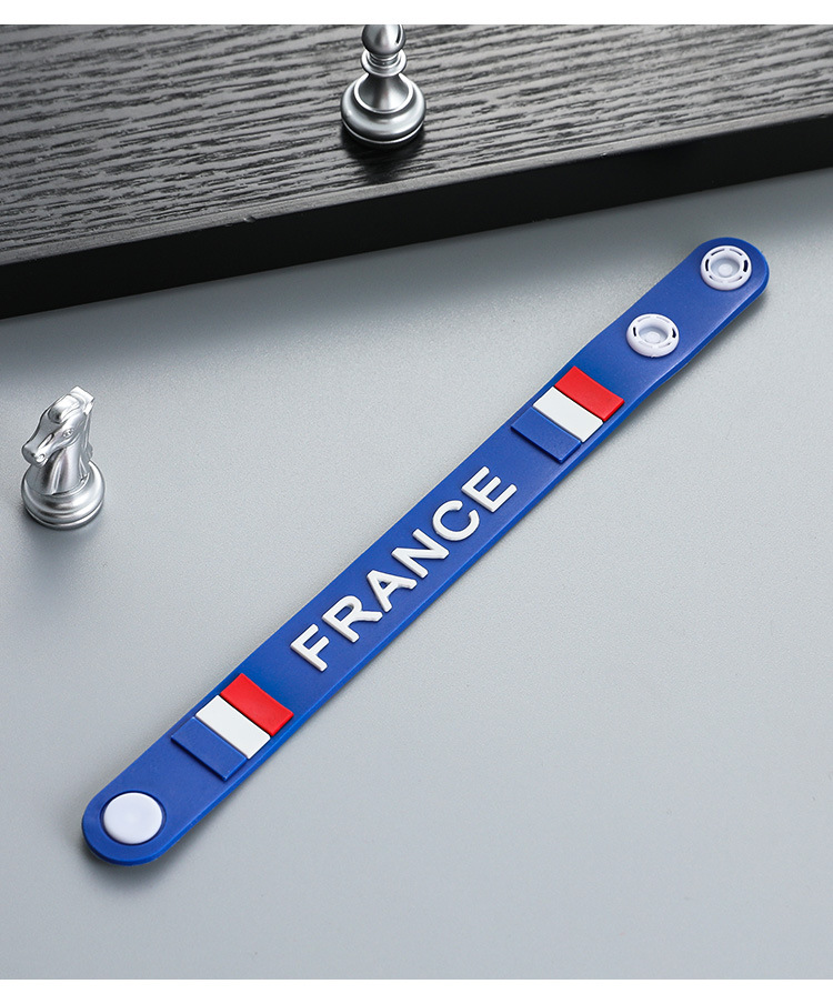 Fashion Letter Silica Gel Unisex wristband 1 Piece