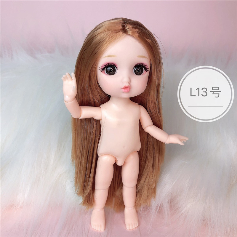 17センチ8分BJDビープ音かわいい女の子3d真眼13関節玩具素体人形メーカー卸売り|undefined