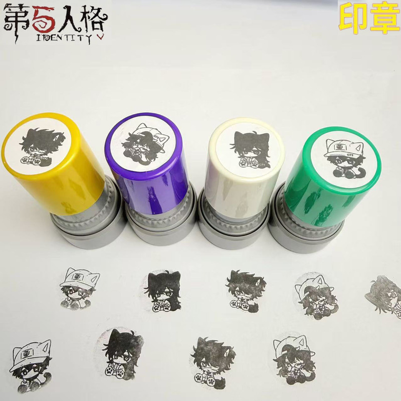 Identity V Merchandise Stamps Oph Team Mercenary Prisoner Cheerleader Series Style Cute Stamps for Journals