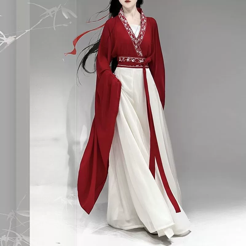 Оригинальный Hanfu женский 2025 новый северный и южный воротник