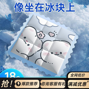 Summer Ice Cushion Cooling Student Classroom Office Desk and Chair Notebook Cooling Ice Cushion Butt Cushion Manufacturer
