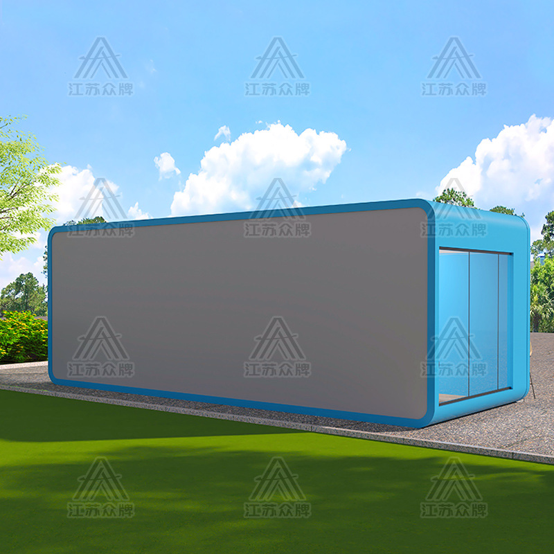 Estación inteligente al aire libre Apple Cang Casa móvil Cápsula espacial Casa de familia Sala de huéspedes Sala de juntas de actividades Weisu