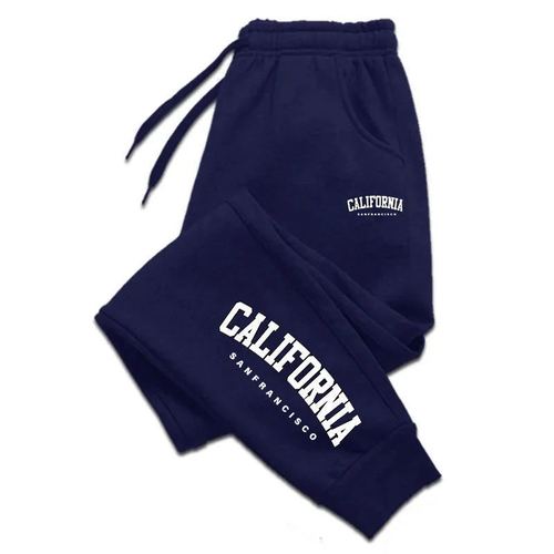 2025 Cross-border Hot Selling Men's Pants Spring and Autumn Fleece Sports Casual Petite Pants Comfort Trendy INS Loose