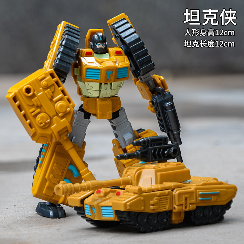 Optimus Prime Bumblebee Robot Car Model Children's Boys' Mecha Transforming Robot Toy