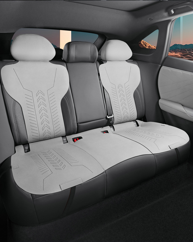 Changan Dark Blue L07 Special Saddle Pad Car Seat Cushion Four-Season Universal Seat Cover Breathable Suede Leather Cushion