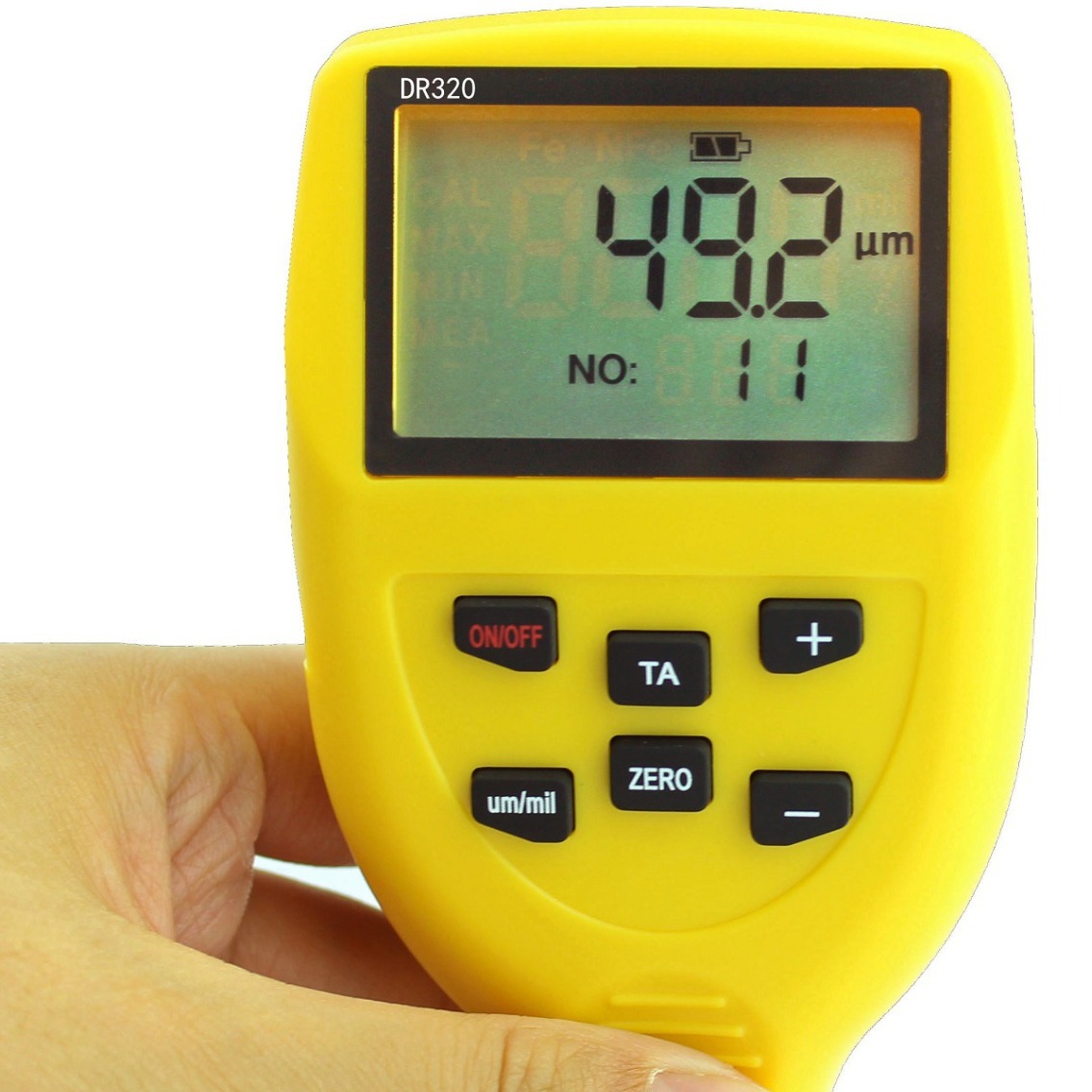 DR320涂层测厚仪 应用在汽车油漆，汽车评估，制造、金属加工