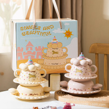 陶瓷一人食餐具乔迁生日礼物女生新婚结婚订婚礼盒碟碗盘套装