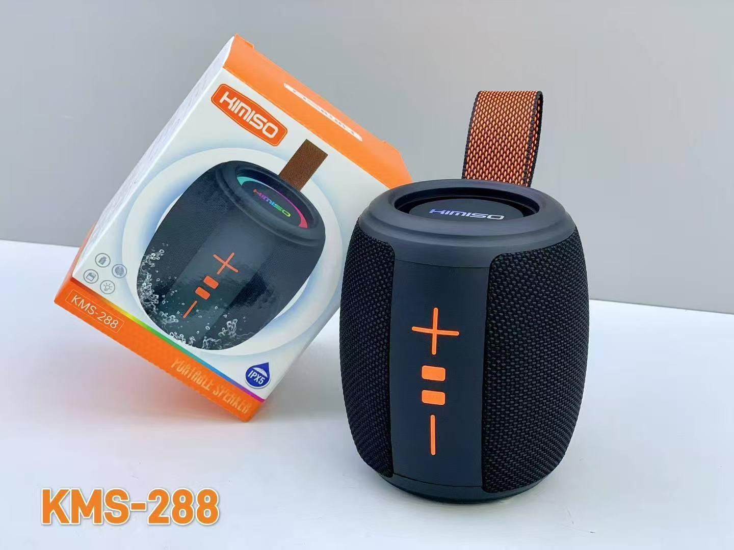 Nuevo comercio exterior transfronterizo altavoz inalámbrico bluetooth de alta potencia portátil subwoofer impermeable KMS - 288
