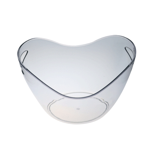 Yuanbao ice bucket commercial KTV bar supplies champagne red wine bucket ice grain bucket beer ice bucket transparent plastic ice bucket