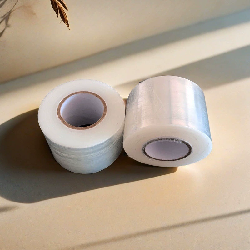 Замоточная пленка PE пластиковая пленка растяжение пленки самоклеящаяся фруктовая дерево садовая оболочка привитая пленка герметизная пленка