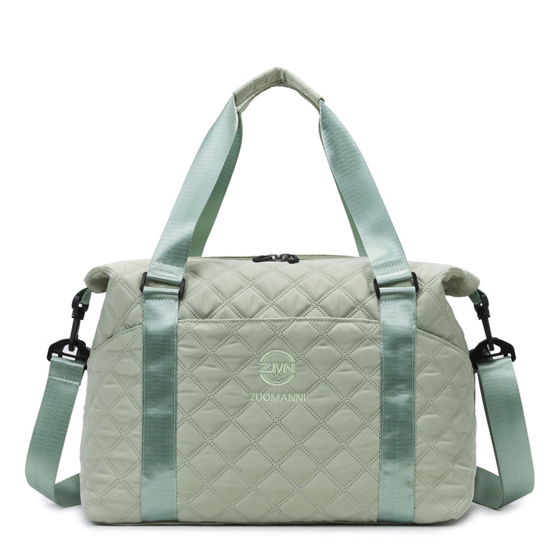 Se puede equipar con maleta trolley, bolsa de viaje de separación seca y húmeda de gran capacidad, almacenamiento ligero y de corta distancia, bolsa de lona portátil de un solo hombro al por mayor