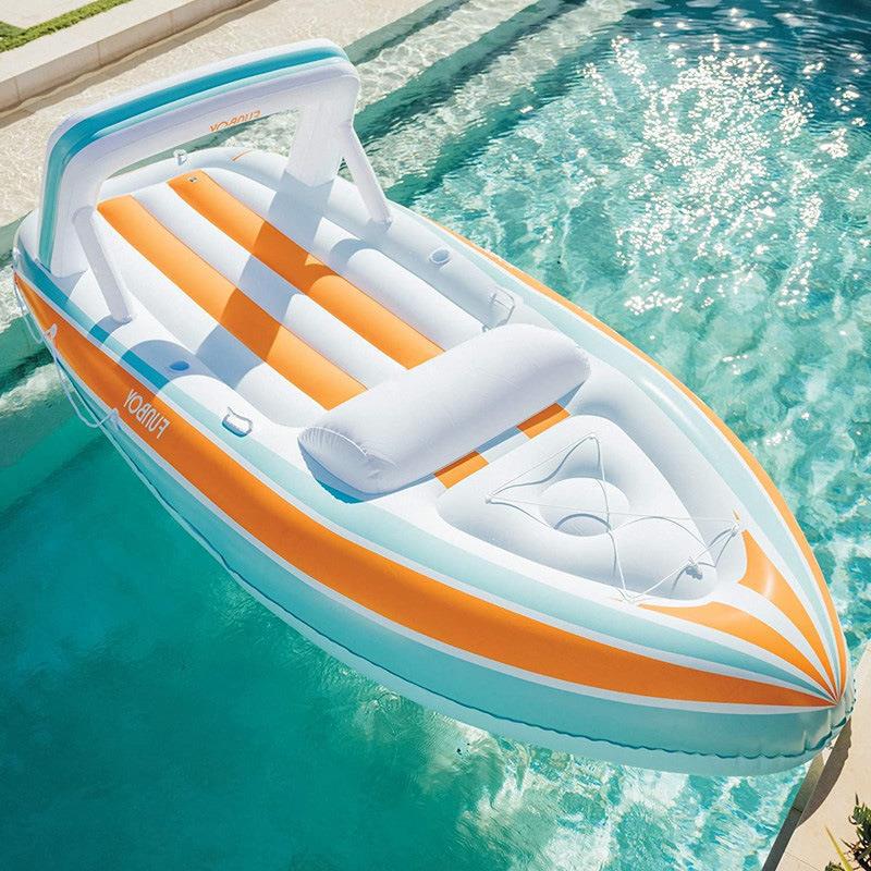 Inflatable water yacht for adults