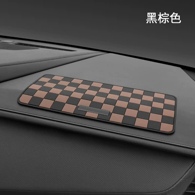 Suitable for Lexus ES200/RX300/NX – Anti-slip mat - rhomboid-mat-without-label-black-brown