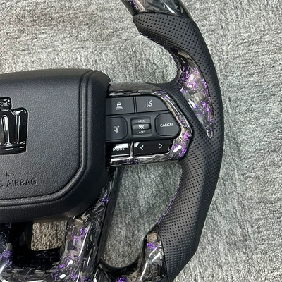 forged carbon fiber – Toyota Steering wheel