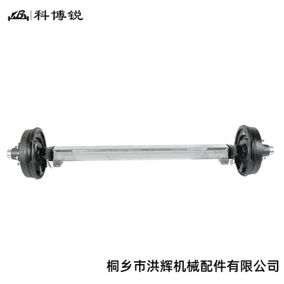 2.0 tons torsion electric brake Rear axle