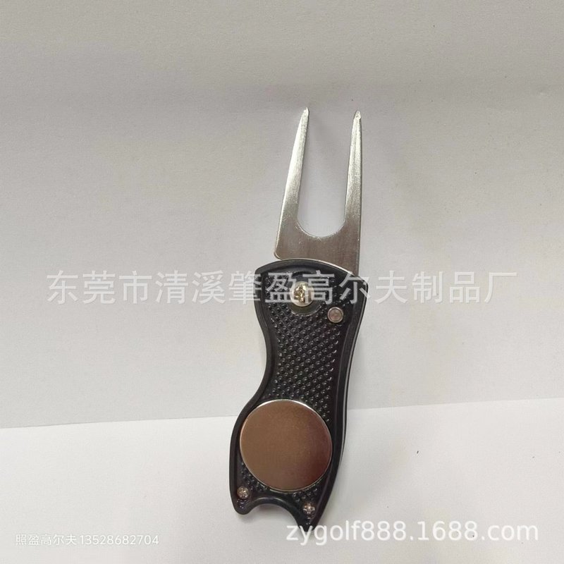 ゴルフ果嶺叉ゴルフ金属果嶺叉修理草叉折りたたみゴルフ|undefined