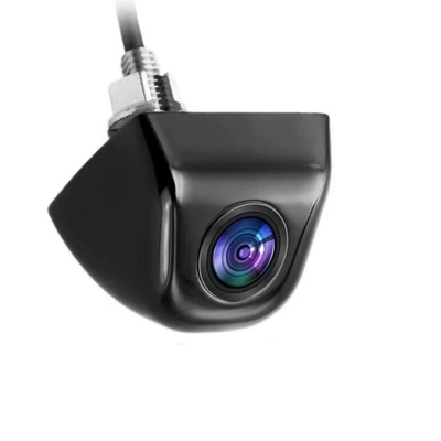 Vehicle camera Camera with Night Vision - with-english-color-box-black-fisheye-lens