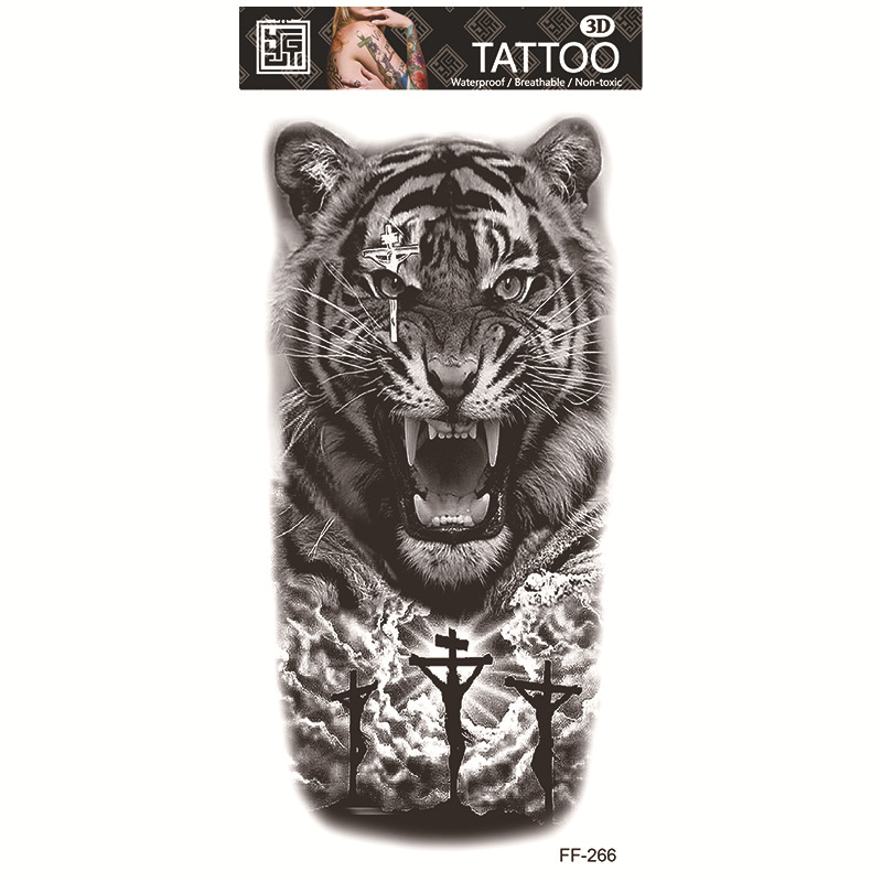 Tatuajes Temporales Impermeables de Papel de Transferencia al Agua para Cuerpo Entero image 72